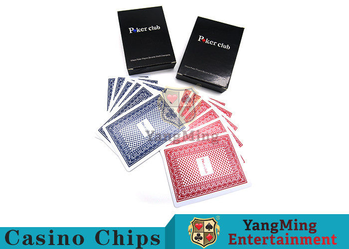 Spielkarten des Kasino-143g/imprägniern Spielkarten mit schwarzem Hülsenpapier