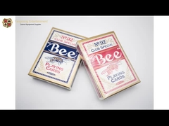 Importierte US 310gsm mit ursprünglichem Kasino Satz Blackcore 92 fertigten Schürhaken-Karten besonders an