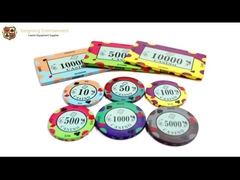 Verein 10g fertigte Texas Poker Blackjack Desk Table keramischen Chips Available für Kundenbezogenheit besonders an