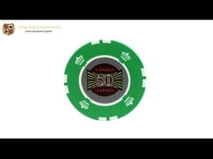 760 Aufkleber Clay Poker Chips Set 12g Texas Poker Table Game Chips