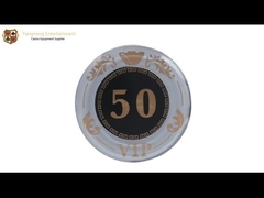 760 des Bakkarat-Stücke Schürhaken-Chips Set With UV-Mark Acrylic Crystal Screen Printing