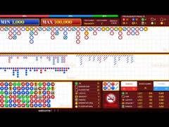 Baccarat Lucky Six Casino System Software Poker Tisch Chinesisch Englisch Zweisprachiges Wechselspiel