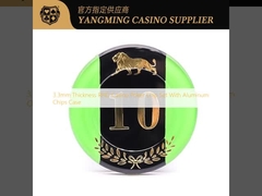 3,3 mm dicke RFID-Casino-Pokerchip-Set mit Aluminium-Chip-Koffer
