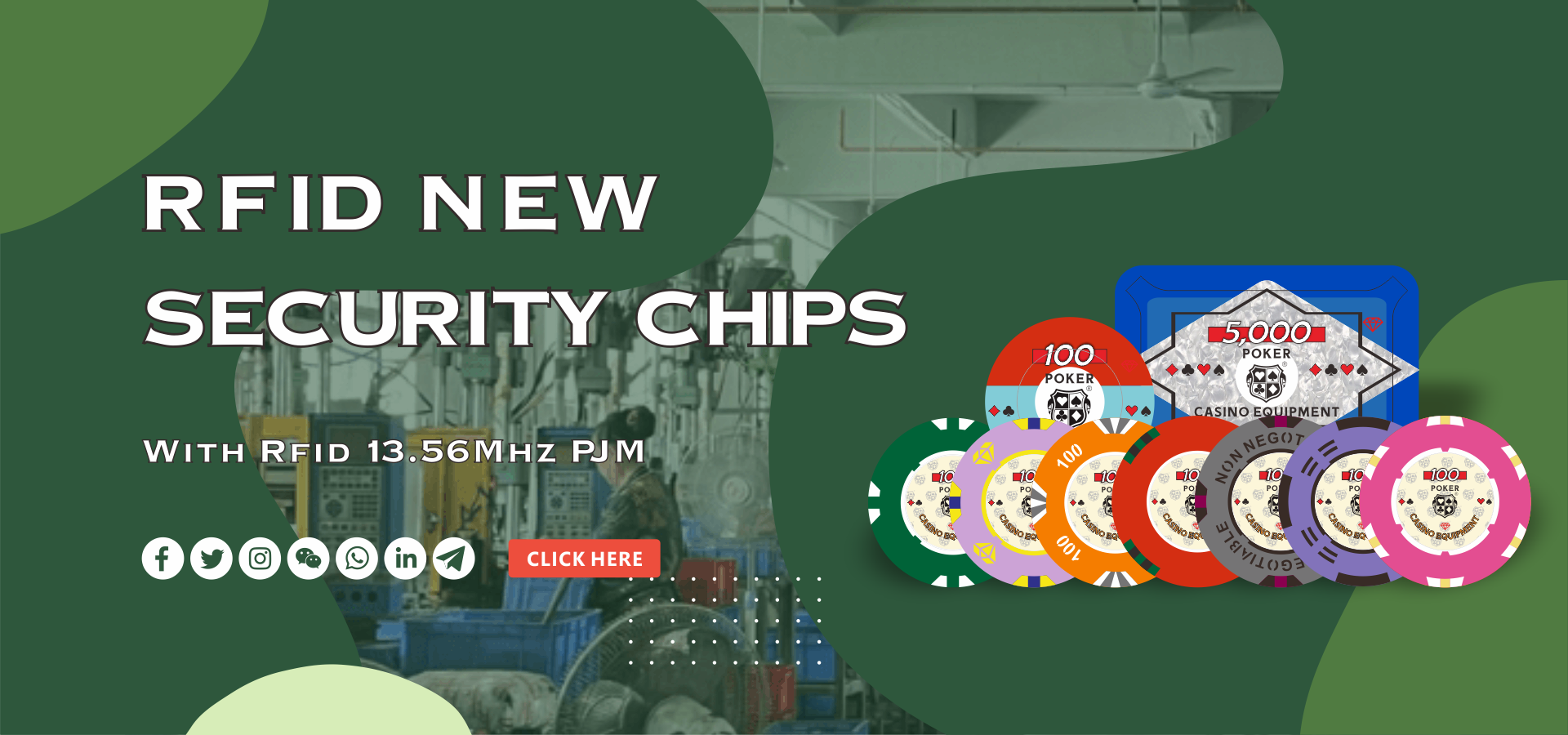 Qualität Kasino-Pokerchips Fabrik