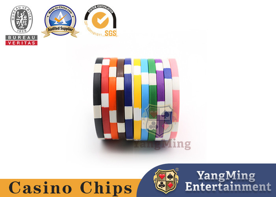 kaufen fantastischer leerer PlastikSchürhaken Chips Without Pattern Customized Logo des Kasino-11.5g Online-Herstellung
