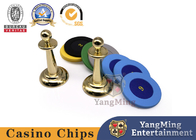 Casino Roulette Table Win Mark Gold Plated Yellow Factory Supports Wholesale