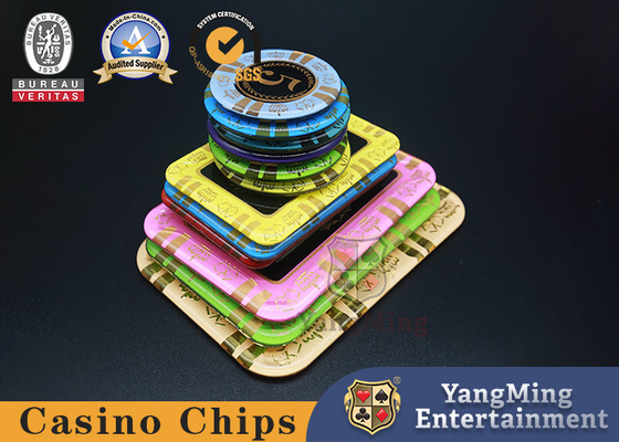 kaufen Siebdruck-Kasino-Schürhaken-Chips Acrylic Plastic Independent Anti-Fälschung Online-Herstellung