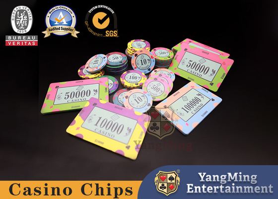 kaufen Hochtemperaturhitze-Transferdruck-Kasino-Schürhaken Chips For Texas Poker Competitions Online-Herstellung