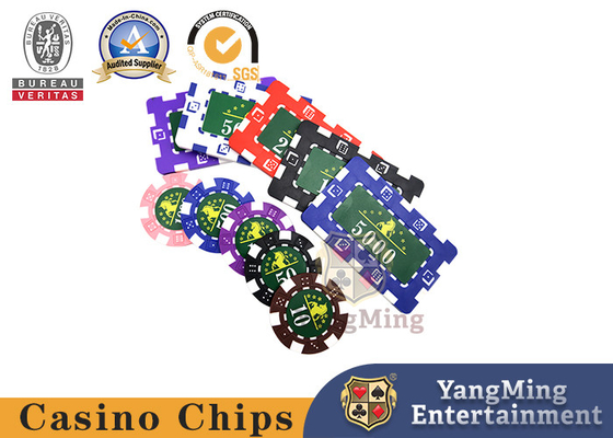 kaufen Plastik760-teilige kundenspezifische Schürhaken-Chips Set Anti Counterfeiting For-Kasino-Tabelle der ABS-11.5g Online-Herstellung