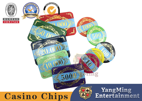 kaufen Kundengebundenes zwei Schicht-Acrylkasino Chips Set 760-teilig Online-Herstellung