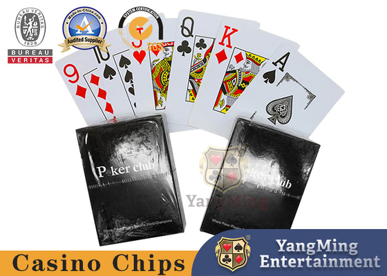 kaufen Wasserdichte Plastikschürhaken-Karten-rotes und blaues Kasino-exklusive Texas Poker Table Game Plastic-Karte Online-Herstellung