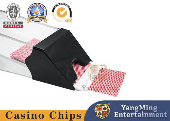kaufen Verdickte Acrylstärke kasino-Schürhaken-Chips Dealer Shoe For Baccarats Texas Table 7mm Online-Herstellung