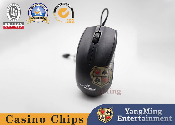 kaufen Klassische schwarze USB-Schnittstellen-stille Maus für Bakkarat-Spiel-Schürhaken Tabellen und Countertops Online-Herstellung