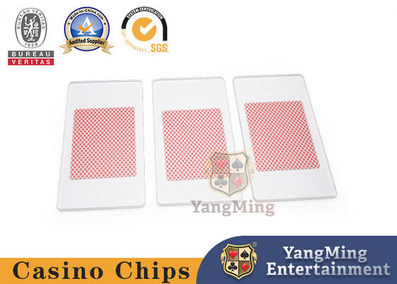 kaufen Halb Matte Acrylic Poker Card Press-Bakkarat Dragon Tiger Casino Table Game Online-Herstellung