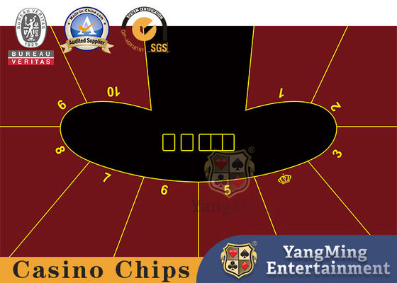 kaufen 10 Personen-Texas Poker Tablecloth Casino Poker-Spiel-wasserdichte Tischdecke kann entworfen sein Online-Herstellung