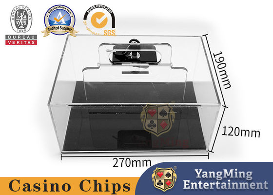 kaufen Texas Hold'em Acryl-Chip-Koffer - fasst 400 Casino-Pokerchips Online-Herstellung