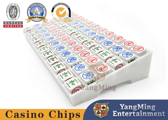 kaufen 66 Stück Casino-Spielzubehör Acryl ABS Kunststoff geschnitzt Baccarat Dew Poker-Tischspiel Perlen Online-Herstellung