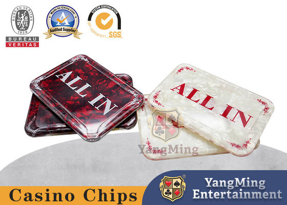 kaufen Akryl Quadrat All In Positionierung Karte Texas Poker Tisch Spieltisch Full Bet Online-Herstellung