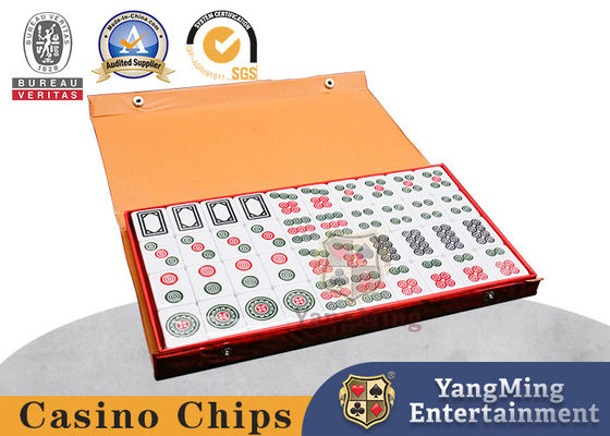kaufen Melamine Mahjong-Fliesen Geschenk-Box Set für Casino-Tischspiele Online-Herstellung