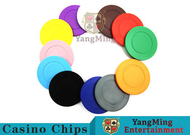 kaufen Roulette-engagierter Normallack-Plastikschürhaken Chips With Customized Print Logo Online-Herstellung
