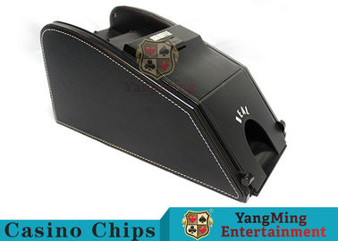 kaufen Intelligenter automatischer schwarzer Jack Shoes For Baccarat Gamblings-Händler-Karten Shuffler senden Karten Online-Herstellung