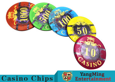 kaufen 3.3mm Stärke-Plastikkasino-Schürhaken Chip Set With 760pcs in einem inneren Kasten Online-Herstellung