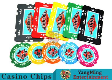 kaufen Unterhaltung ABS Plastik-RFID Kasino-Chips With Custom Logo Dedicated-Kasten Online-Herstellung