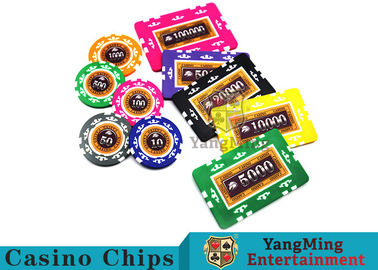 kaufen Kundenspezifischer Pokerchip der Unterhaltungs-12g 760pcs stellt mit anti- weg vom Film-Schutz ein Online-Herstellung