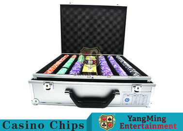 kaufen Streifen entsprach Kasino-Schürhaken-Chipset, 12g Schürhaken Chip Sets With Denominations Online-Herstellung