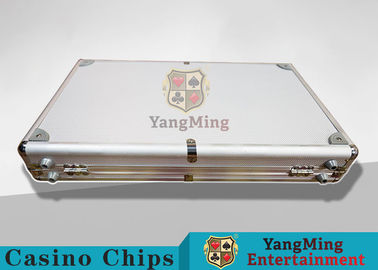 kaufen Aluminiumtragekoffer für Kasino-Schürhaken-Chipset-Metallschürhaken Chip Box For 600pcs Online-Herstellung