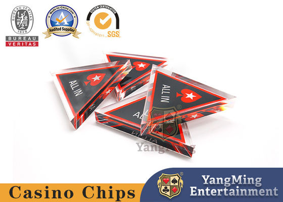 kaufen Dreieckige Akryl All-in-All im Casino Texas Hold'Em Spiel Tisch Positionierung Karte Online-Herstellung