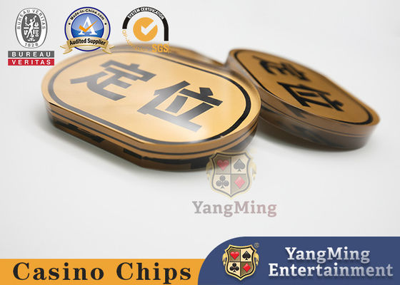 kaufen Golden Oval Positionierungskarte Internationale Bull Poker Tischspiel Zubehör Online-Herstellung