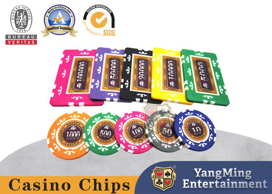 kaufen Neuer Baccarat-ABS Clay Poker Chip Set Texas Casino Tisch angepasst mit Film Design Online-Herstellung