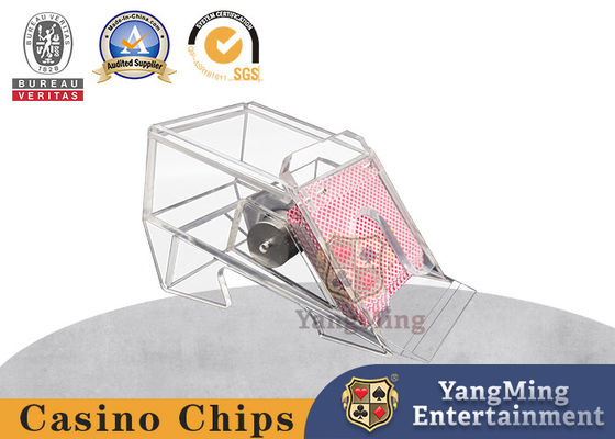 kaufen Neuer klarer Akryl Poker Shuffler und Poker Karten Dealing Schnürsenkel Baccarat System Online-Herstellung
