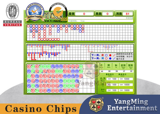 kaufen Elektronische Baccarat-Glücksspiel Straßen-Bestellsystem Casino-Glücksspielmaschine Baccarat-Display Online-Herstellung