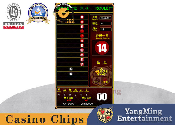kaufen Kasino-Spielautomat-Bakkarat-Dragon Tiger Roulette Display Screen Of-Schürhaken Chips Games Online-Herstellung
