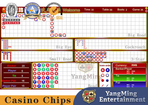 kaufen Baccarat-Ergebnisse Elektronische Systeme Casino-Spielzubehör Poker-Tisch-Software Online-Herstellung