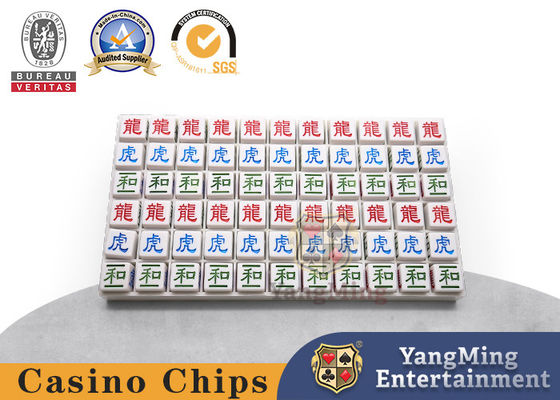 kaufen Hochtemperatur-Gravur Akryl-Gravur Tau Tropfen Drache Tiger Krawatte Casino-Tischspiel Online-Herstellung