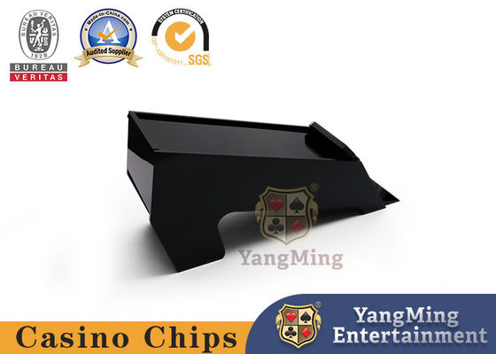 kaufen Brandneues Black Jack Tischspiel 8 Paare Schwarzer Standard Spielkartendealer angepasst Online-Herstellung