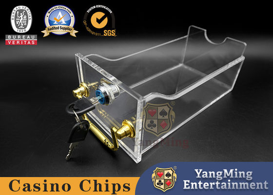 kaufen Brandneue, vollständig transparente Kartenspeicher 8 Decks von Spielkarten Casino Club Kartenspeicher Online-Herstellung