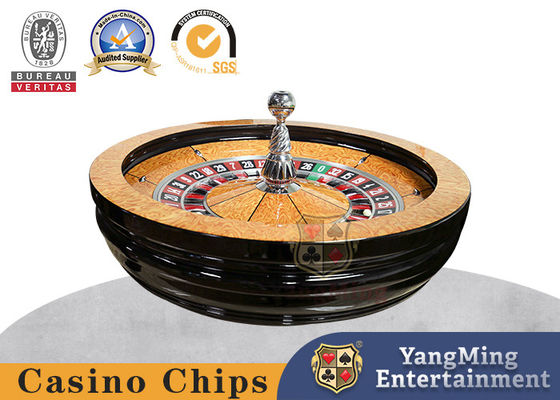 kaufen Importierte Massivholz 82cm Handbuch Casino Roulette Rad für Baccarat Texas Hold'Em Blackjack Roulette Online-Herstellung