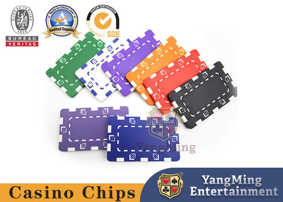 kaufen 11.5g brandneue ABS Plastik Würfel Code Texas Baccarat Casino Poker mehrfarbige Chips Online-Herstellung
