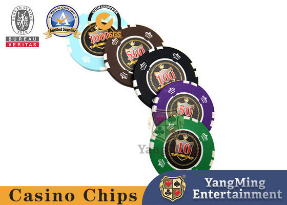 kaufen 760 PCS kundenspezifischer Druck-Clay Plastic Poker Chips Gift stellten im silbernen Aluminiumfall ein Online-Herstellung