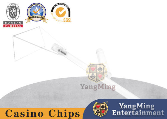 kaufen Casino-spezifische Chip-Code-Sammler Roulette Poker-Tischspiel Acryl-transparente Code-Rake Online-Herstellung