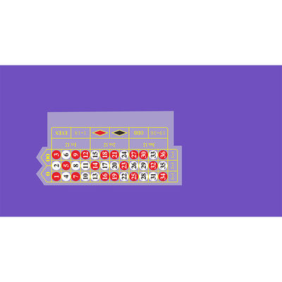 kaufen Roulette-Spiel-Tischtuch Casino Poker-Tisch Baccarat Texas Anpassung Logo Online-Herstellung
