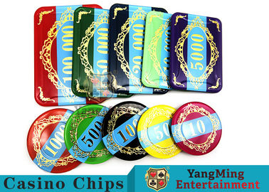 kaufen Wirtschafts-Plastikkasino-Schürhaken Chips Set 760 PC mit Aluminiumfall Online-Herstellung