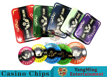 kaufen erstklassiger bronzierender acrylsauerSchürhaken Chip Set For Entertainment des Kasino-760pcs Online-Herstellung