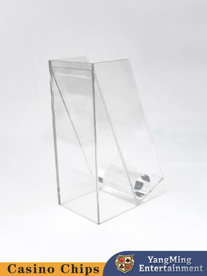 kaufen Baccarat-Poker-Tisch Abwurf Halter Transparent Acryl 8 Deck Spielkarten-Box Online-Herstellung