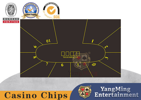 kaufen Luxus professionelle 10 Spieler CPG Casino Texas Hold'em Poker Tisch mit spezialisiertem Layout Online-Herstellung