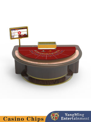 kaufen Personalisierte Baccarat Lucky Six Casino Spiel Poker Tisch Halbrunde Karten Spiel Casual Schach Tisch Online-Herstellung